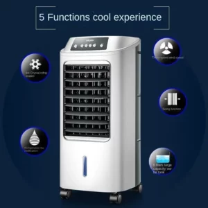 Haier Air Conditioner Fan Cooling Fan Humidification Refrigeration Bladeless Fan Household Air Conditioner Small Air Conditioner - Image 5