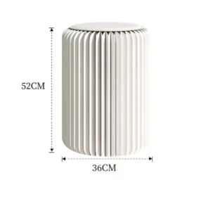 Living Room Folding Stool Paper Honeycomb Structure Chair Round Make up Dressing Stools Home Decor Stacked Portable Stool Simple - Image 4
