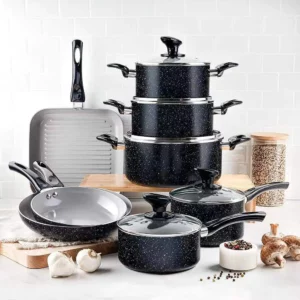 blue sky cooking pots and pans ceramics cookware set pan set - Image 5