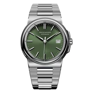 2025 Latest Bestselling Luxury Mechanical Watch Men's NH35 Automatic Movement Salmon Stainless Steel Luxury Business Watch - Image 5
