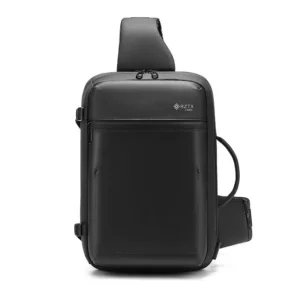 LED Screen Dynamic Sling Bag Waterproof APP Control Advertising Crossbody Bag Men Oxford Chest Pack Knapsack Bags with USB - Image 4