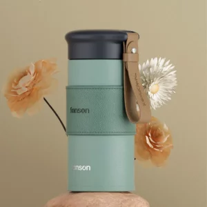 Cute Water Bottle Thermal Mug Portable Thermos Bottle For Tea Travel Insulated Coffee Cup Stainless Steel Vacuum Flask 330ml - Image 3