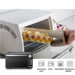 Ceramic Baking Dish Roasting Lasagna Pan Rectangular Dish Bakeware Pan With Handle Oven Kitchen Baking Tool - Image 4