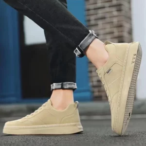Brand Men's Sport Shoes Luxury Leather Casual Shoes for Men Trend All-match Board Shoes Versatile Men's Sneakers Tenis Masculino - Image 4