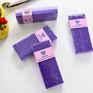 1pc Hard Dead Skin Portable PU Scrub Pumice Grinding Stone Foot Pumice Stones Exfoliating Scrubing Remover Foot Care Tool Purple - Image 3