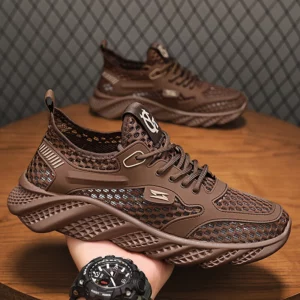 CYYTL Sneakers Breathable Summer Shoes For Men Mesh Casual Outdoor Running Tennis Luxury Platform Sports Hiking Designer Loafers - Image 2