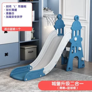 Children's Indoor Outdoor Family with Baby Stairs with Slides Children Swing Baby Small Combination Toys - Image 6