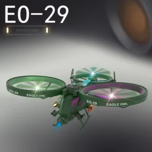 Mini remote-controlled helicopter EO-29 Scorpion Four Axis UAV Six Channel Fixed Wing Model Remote Control Aircraft Toy - Image 5