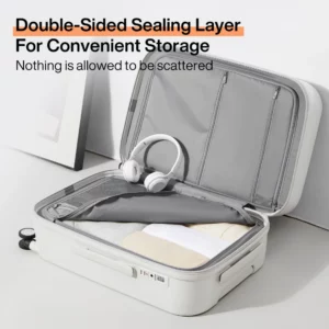 Mixi Carry On Luggage with Cup Phone Holder Hard Shell Rolling Travel Suitcase with Spinner Wheels 20 24 26 Inch M9290 - Image 3