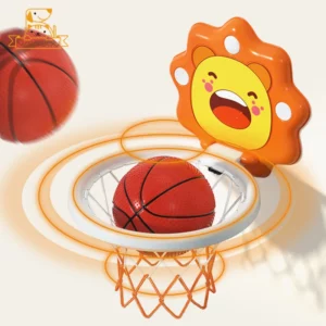 Mini Basketball Hoop Toy with Ball Pump Outdoor Indoor Sports Goal Play Game Suction Cup Adhesive Wall Stand Children Boys Gifts - Image 2