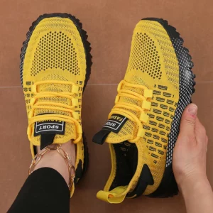 High Quality Men's Sports Shoes Anti Slip Women's Casual Shoes Fashionable Outdoor Walking Shoes Designer Thick Soled Platform - Image 3