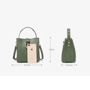Women Handbag 100% Genuine Leather HandBag Casual Cross Body Real Leather woman Messenger Bag Lady Shoulder Bags Totes handtas - Image 6