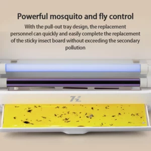 Easy To Clean Mosquito Insect Killer Lamps Drawing Tray Sticky Board Design Electronic Kill Fly Bug Zapper Killer Trap For Home - Image 4