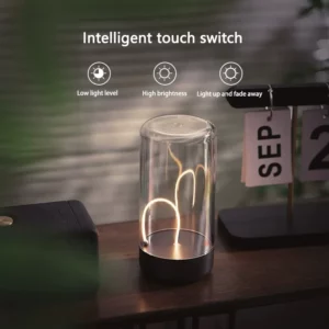 Xiaomi MIJIA Portable wireless night light Type-C charging,eye protection function,suitable for family bedroom,camping LED light - Image 2