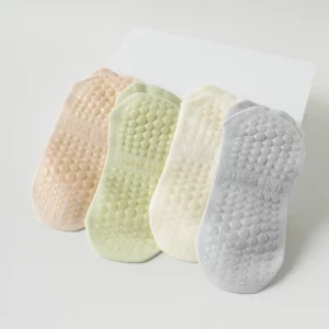 Mesh Breathable Yoga Socks Women Cotton Low Cut Short Gym Fitness Dance Sports Socks Professional Non-slip Floor Pilates Socks - Image 5