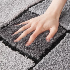 Super Soft Absorbent Fiber Bath Mat Thickened Tufted Bathroom Carpet Non-slip Wear-resistant Bathroom Floor Mat Bath Rug Doormat - Image 4