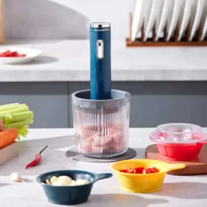 Kitchen Meat Grinder Household Electric Small Vegetable Cutting Mincer Multifunctional Complementary Food Stuffing Machine - Image 3