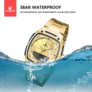 Luxury Man Wristwatch Business Watch for Men Waterproof Luminous Chronograph Stainless Steel Men's Quartz Watches reloj hombre - Image 4
