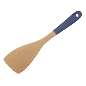 Soup Spoon Fried Spatula Long Handle Heat Resistant Non-stick Beech Wooden Cooking Rice Spatula for Kitchen - Image 3