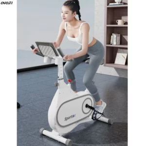 OVOZI Smart Magneto-controlled Spinning Bike Home Weight Loss Exercise Equipment Silent Mini Indoor Bike Exercise Bike - Image 4