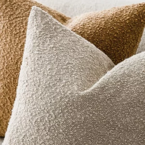 Textured Boucle Throw Pillow Covers Accent Solid Pillow Cases Couch Cushion Case for Chair Sofa Bedroom Living Room Home Decor - Image 4
