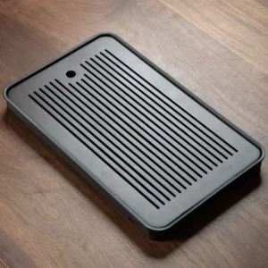 Square Bamboo Tea Trays with Drainage Elegant Kung Fu Tea Tray Party Tea Sets Adult Dry Use Simple Tablett Chaban Bamboo Tray - Image 5