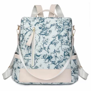 2024 Women's Anti Theft Backpack Wash Leather School Bookbags For Girls Bagpack Large Capacity Designer Travel Rucksack Mochilas - Image 4