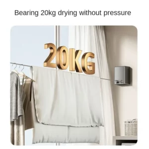 Retractable Clothesline Stainless Seel Pull-Out Clothes-Drying Machine Rope Space-Saving Clothes Drying Rack For Household - Image 2