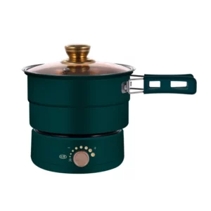 110V/220V Travel Rice Cooker Portable Split Frying Pan Electric Stew Soup Pot Boiler Cooking Skillet Mini Hotpot Food Steamer - Image 5