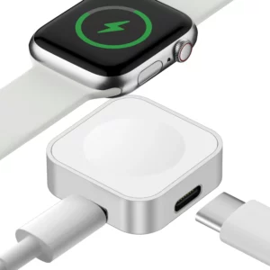 Portable Wireless Watch Charger Type C Lightning Two interfaces For Apple Watch S9 8 7 6 5 4 3 2 1 SE Ultra Series Fast Charger - Image 6