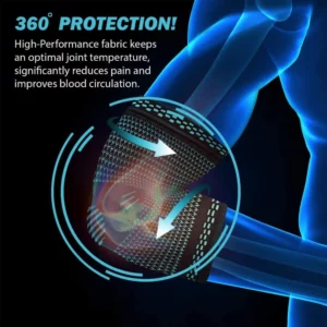 1PCS Elastic Elbow Brace Arm Sport Support Elbow Sport Safety Cotoveleira Breathable Arm Sleeve Elbow Pads Compression Coderas - Image 3