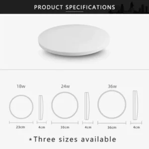 LED Ceiling Light 220V Waterproof Dustproof Three Proof Light Bedroom Bathroom Dining Room Kitchen Indoor Lighting Fixtures - Image 6