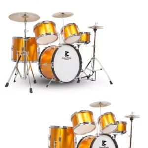 High quality Musical Percussion Instrument Drum Kit 5 Piece 3 cymbals professional Kid Drum Set - Image 4