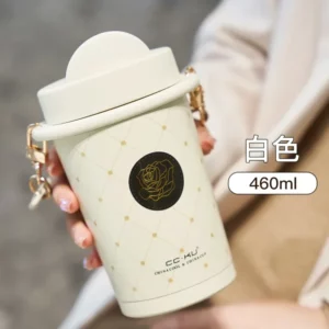 316 Stainless Steel Xiaoxiangfeng Thermos Cup High-end Coffee Cup Light Luxury Portable and Exquisite Female Birthday Gift Cup - Image 6