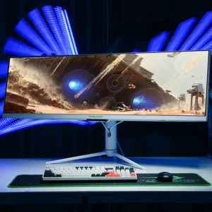 TITAN ARMY 43.8 inch 32:9 IPS ultra wide 120Hz HDR400 TypeC 65W fast charging clip design stock split screen computer display - Image 3