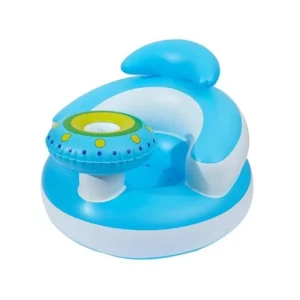 Baby Inflatable Seat for Babies 3-36 Month Built in Air Pump Infant Back Support Sofa Toddler Chair for SittingUp Baby Bath Seat - Image 3