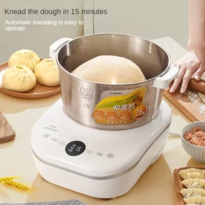 5L Food Mixers with Dough Hook Intelligent Kneading Machine for Home Multi-functional Kitchen Mixer 220V - Image 5