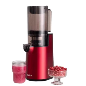 Red And Dark Gray Portable Easy To Install Automatic Juicer Higher Juice Rate 220-240V Electric Lemon Juicer For Sale - Image 5