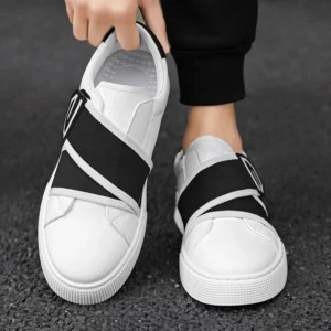 New Men Business Casual Shoes Fashion Anti Slip Outdoor Sneakers Comfortable Wear-resistant Walking Shoes Leather Walking Shoes - Image 5