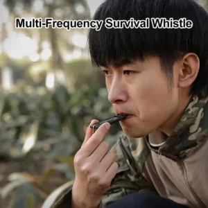 3-Frequency Whistle High Decibel Survival Whistle Outdoor Hiking Camping Whistle 3 Holes Hunting Whistle Emergency Survival Tool - Image 3