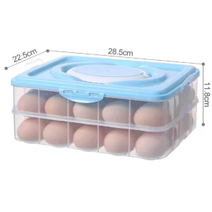40/60 Grids Handig Ei Voedsel Opbergdoos Keuken Koelkast Anti-Collision Lade Container Accessoires Levert Gevallen - Image 3