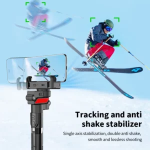 FANGTUOSI AI face tracking Tripod for Smartphone Stabilizer 360 Auto Rotation Follow Gimbal with Remote Selfie tripod For Vlog - Image 4