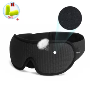 3D Sleeping Mask Block Out Light Sleep Mask For Eyes Soft Sleeping Aid Eye Mask for Travel Eyeshade Night Breathable Slaapmasker - Image 6