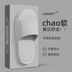 EVA Slippers for Home Bathroom Men Slip Resistant and Odorless Feet Suitable for Indoor Living Summer Bathing Shoes for Women - Image 6