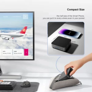 Mini PC Computer Windows 11 Intel Core i9 8950HK DDR4 16GB 512GB 1TB SSD Gaming Computer Type-C 4K 60Hz Mini Desktop PC Portable - Image 4