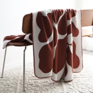 Jacquard Imitation Cashmere Throw Blanket Soft Leisure Bedspread Home Decor Sofa Cover Nordic Classic Shawl Luxury Blanket Warm - Image 4