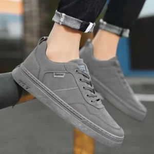 Brand Men's Sport Shoes Luxury Leather Casual Shoes for Men Trend All-match Board Shoes Versatile Men's Sneakers Tenis Masculino - Image 2