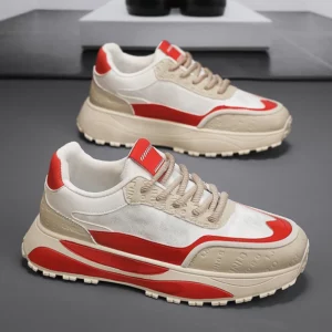 CYYTL Mens Sneakers Casual Sports Shoes Fashion Skateboard Leather Outdoor Designer Luxury Platform Running Tennis Work Loafers - Image 2