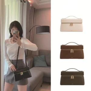 Jw Pei Lunch Box Shoulder Crossbody New Women's Handbag Commuting Fashion Genuine Leather Bag Female 2025 New Spring Top-handles - Image 6
