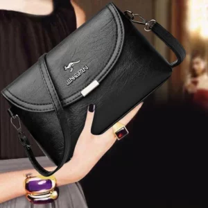 Women's Crossbody Shoulder Bag 2024 New High-end and Elegant Ladies Small Solid Color PU Bag Cross-border Foreign Trade Handbag - Image 6